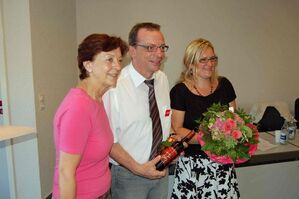 V.l.n.r.: Elvira Drobinski-Weiß, MdB, Uwe Hengherr, Manu Bergmaier